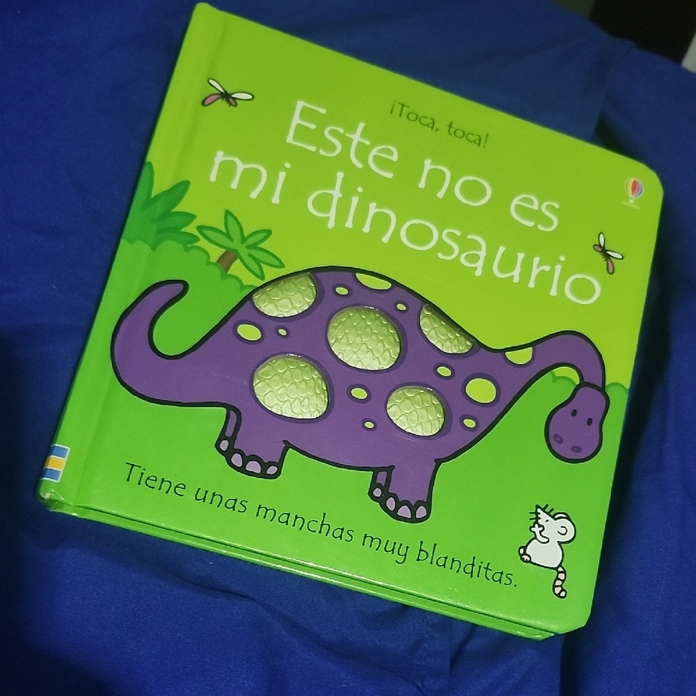 Green Dinosaur Children's Book